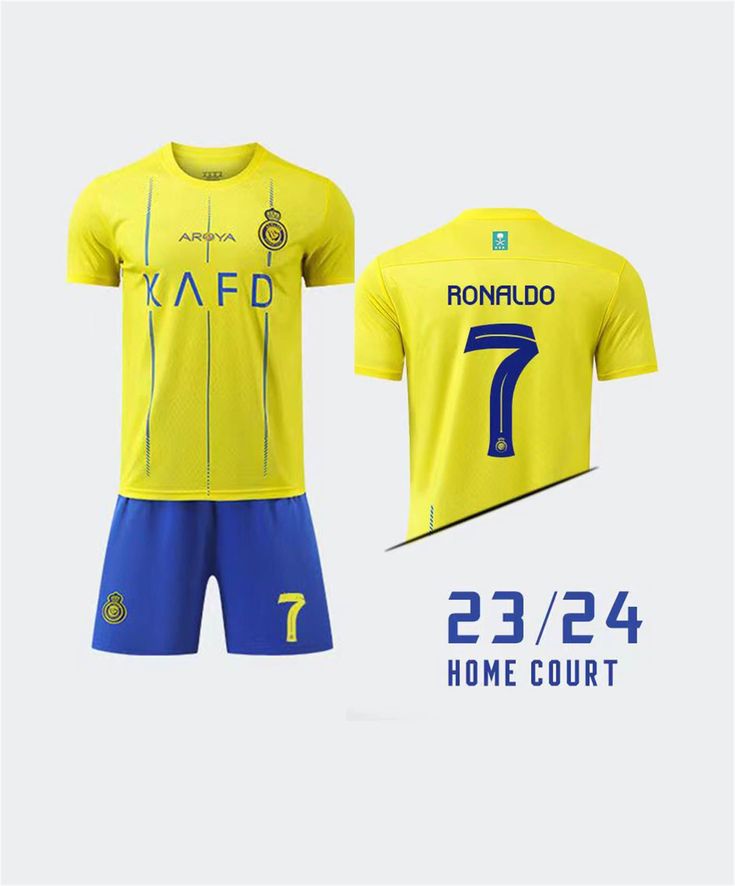Nike Al Nassr Ronaldo Football Kit Mens - Main Image