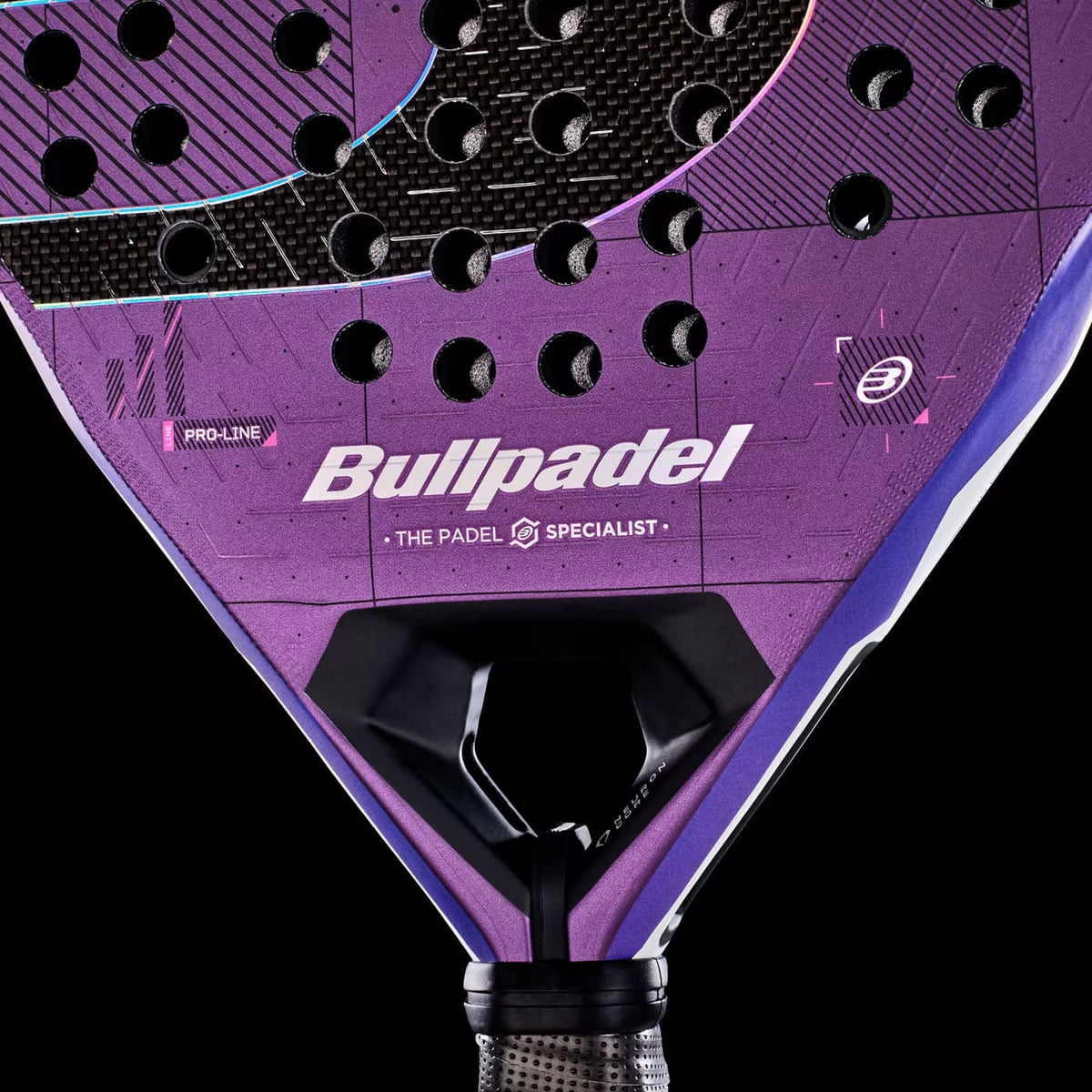 1. Best padel racket for beginners – Bullpadel Neuron 02 Edge 2027 racket design