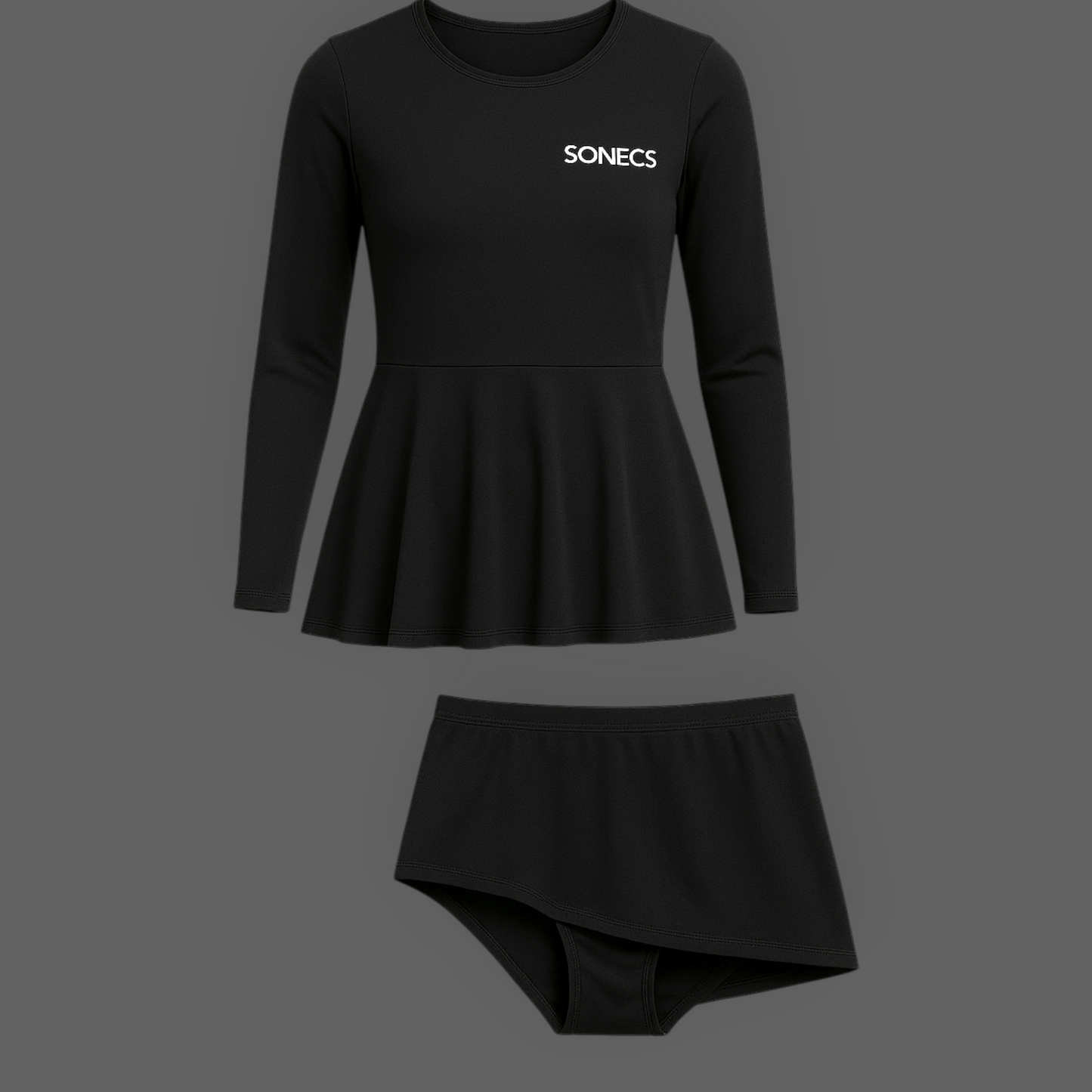 Sonecs Women Frill 2PC Swim Suits