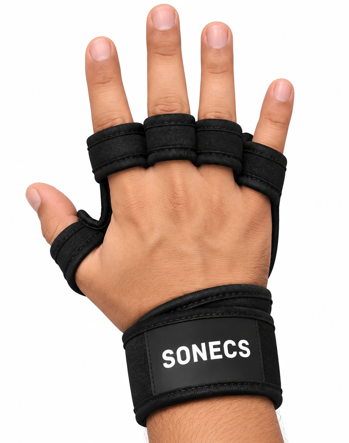 SONECS OpenBack Pro Weight Lifting Gloves with Wrist Support