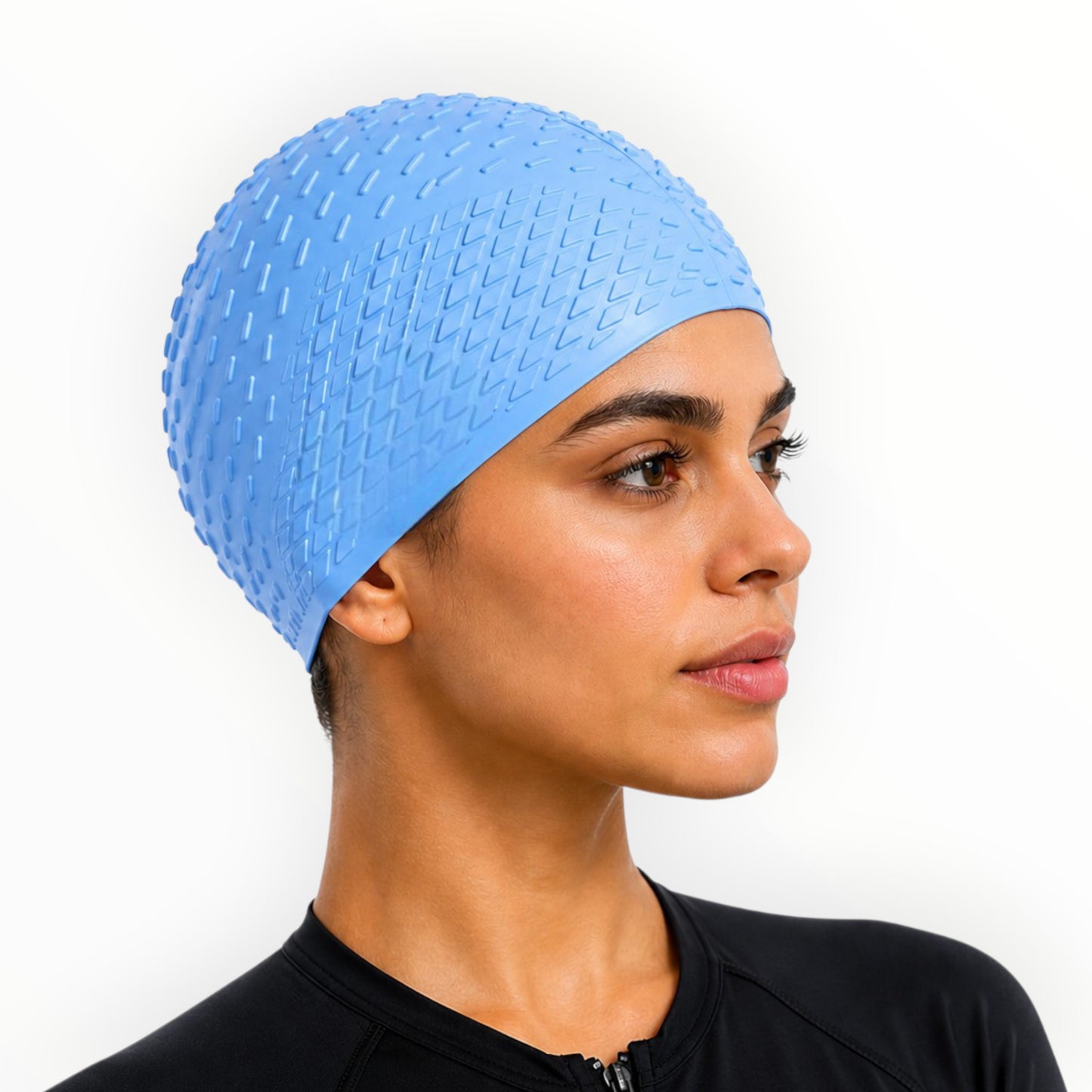 Sonecs Super-Grip Silicone Swim Cap - Multicolor