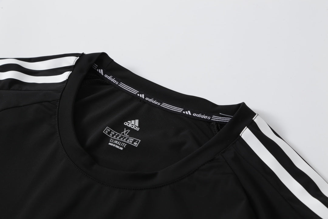 Adidas Essential 3 Stripes Premium Tshirt - Black