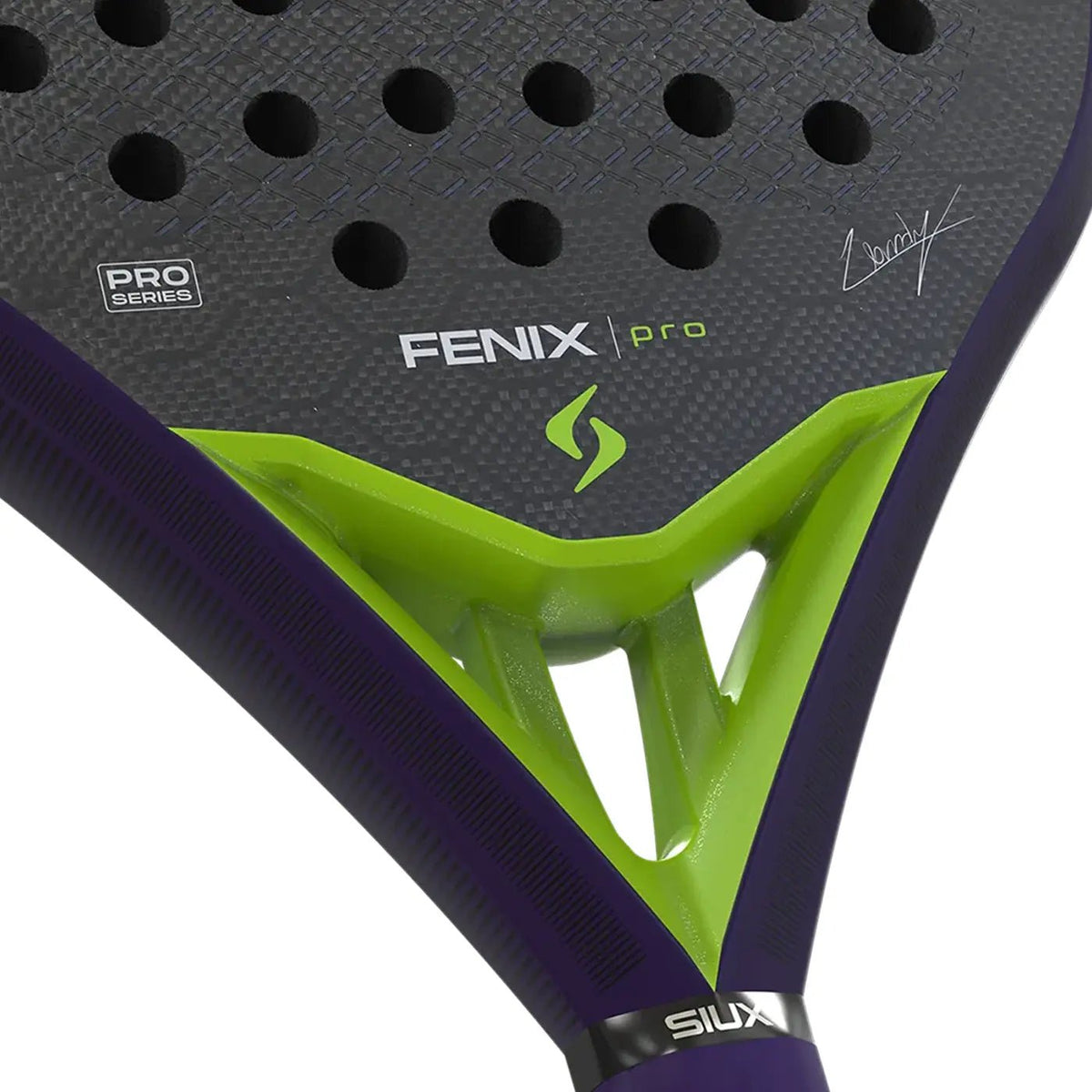 Siux Fenix Pro 2026 Padel Racket Leo Augsburger - Glow Purple - Ashabi Sports
