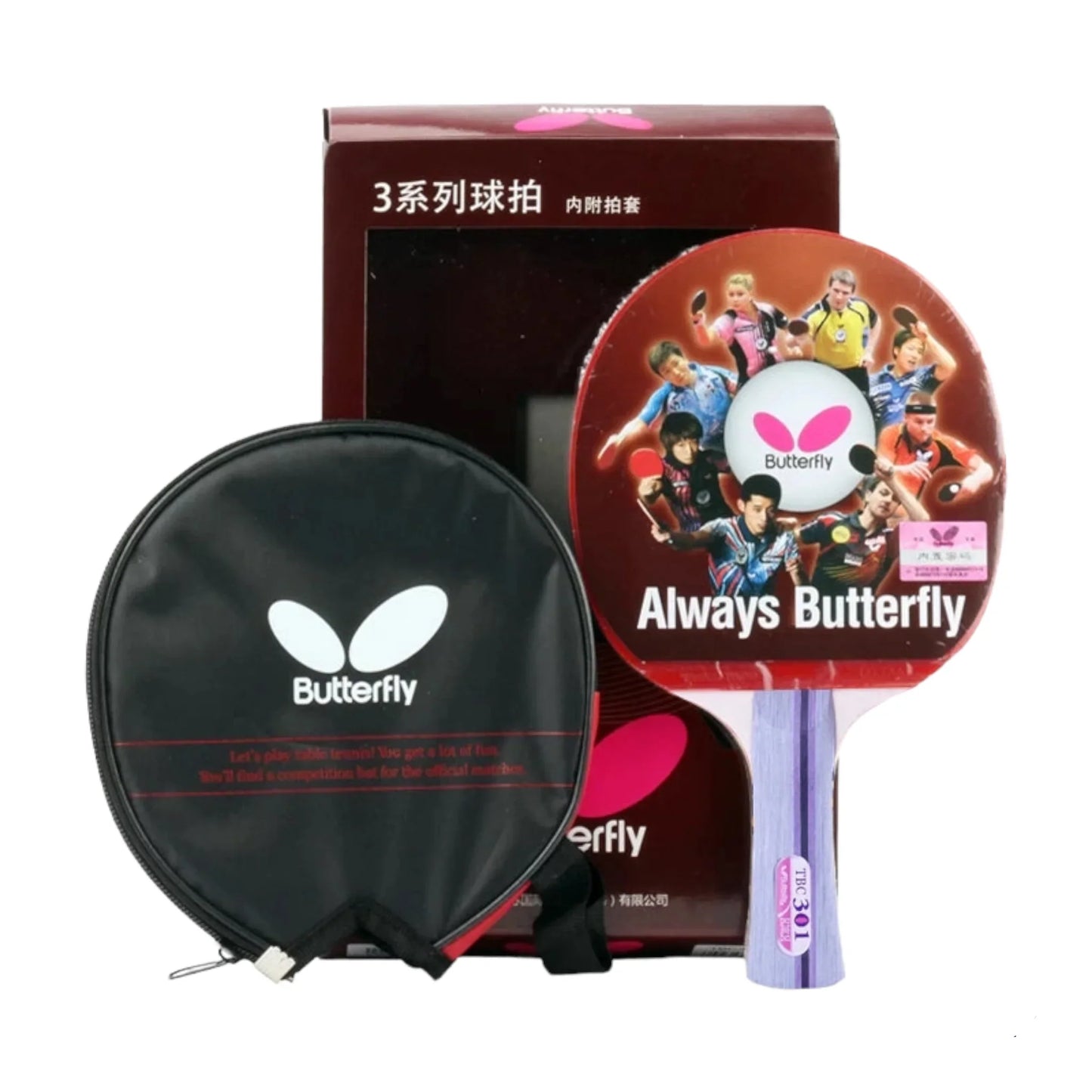 Table Tennis Butterfly Racket - TBC 301