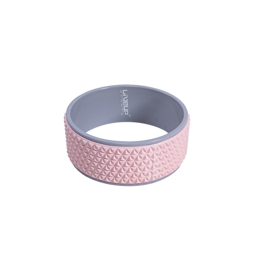 LiveUp Yoga Ring LS3750 – Pilates Yoga Wheel for Back Stretch & Flexibility