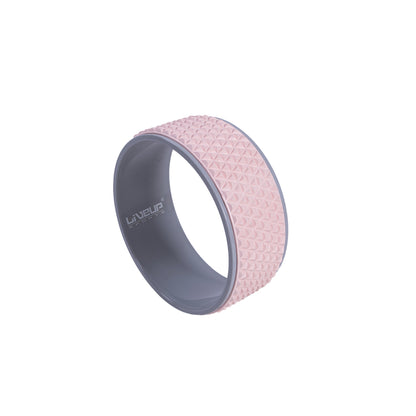 LiveUp Yoga Ring LS3750 – Pilates Yoga Wheel for Back Stretch & Flexibility
