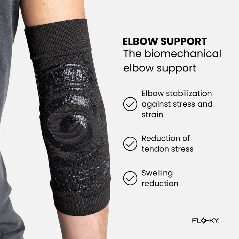 Floky Elbow Support Black-Single
