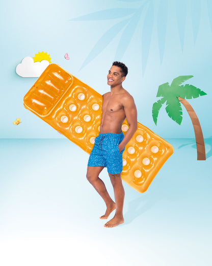 Intex Inflatable Water Lounge Mat – Summer Pool Float Bed