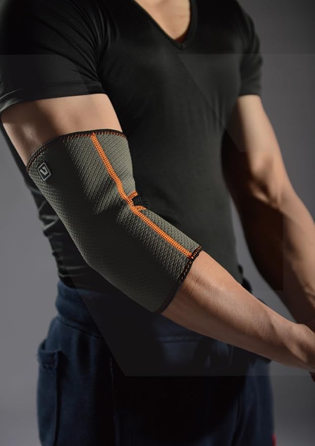 Liveup Ls5633 Elbow Support Strap Suitable For Training And Workout, Multi Colour, Small Medium And Large Xlarge
