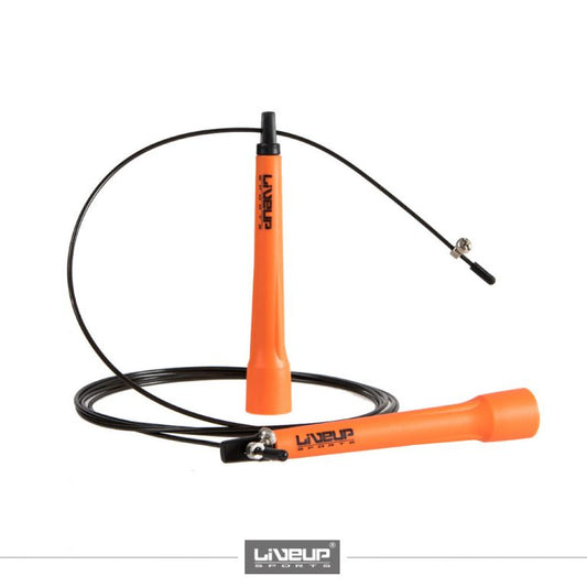 LiveUp Adjustable Cable Jump Rope LS3122 – Speed Skipping Rope