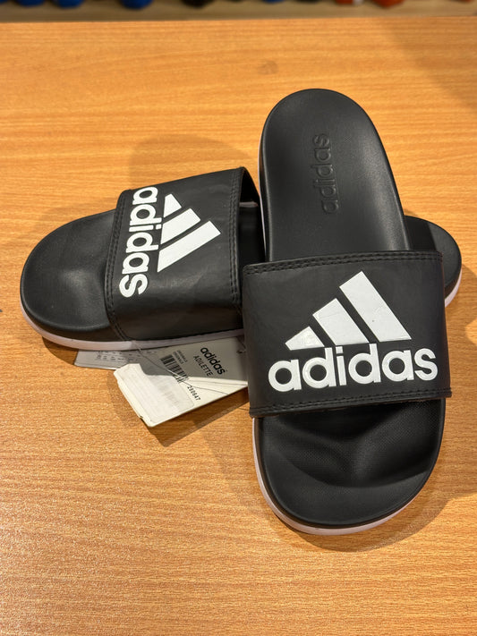 Adidas Adilettes Comfort Slides Premium - Black/White