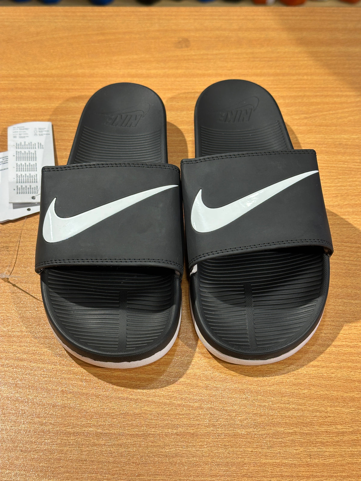 Nike Adilettes Comfort Slides - Black/White