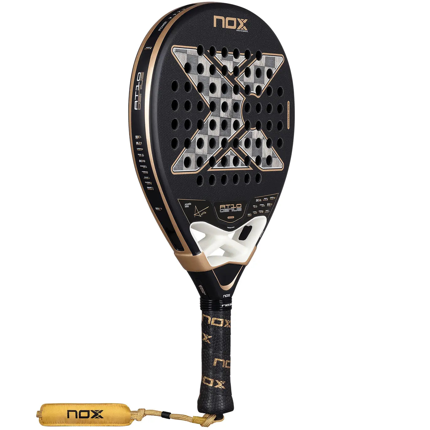 Nox AT10 Luxury GENIUS 18K ALUM 2026 Padel Racket