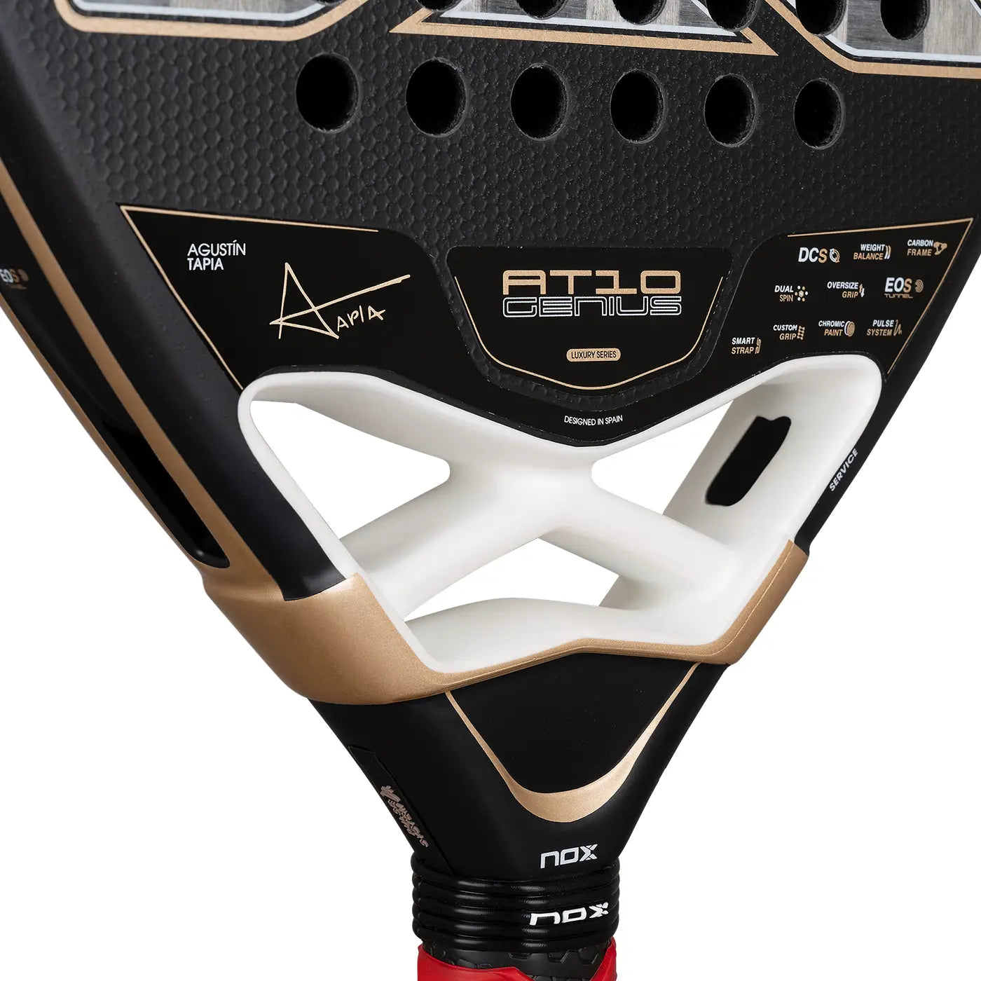 Nox AT10 Luxury GENIUS 18K ALUM 2026 Padel Racket