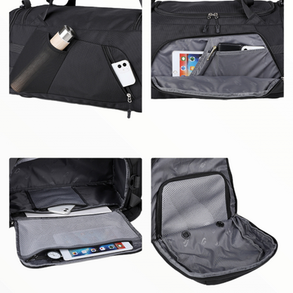 Nike Brasilia Gym Duffel Bags - Black/Black