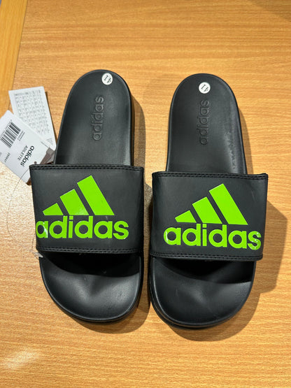 Adidas Adilettes Comfort Slides Premium Black Green