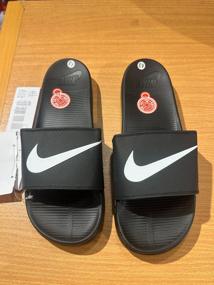 Nike Adilettes Comfort Slides - Black/White