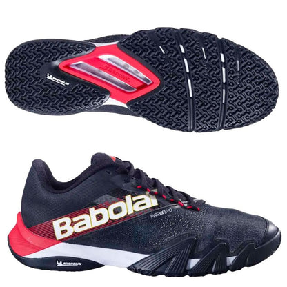 Babolat Jet Premura 2 Padel Shoes - Red/Black