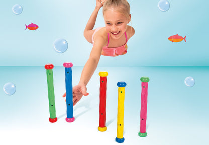 Intex Underwater Play Sticks for Swimming Pool Games