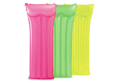Intex flatable Neon Air Mat – Summer Pool Lounge - Ashabi Sports