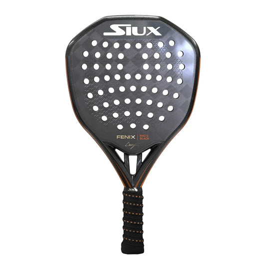 Siux Fenix Pro 5 Black 2025 Padel Racket By Leo AugsBurger