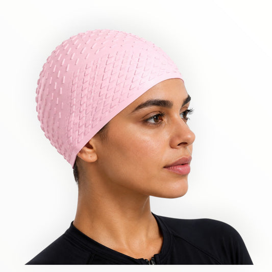 Sonecs Super-Grip Silicone Swim Cap - Multicolor