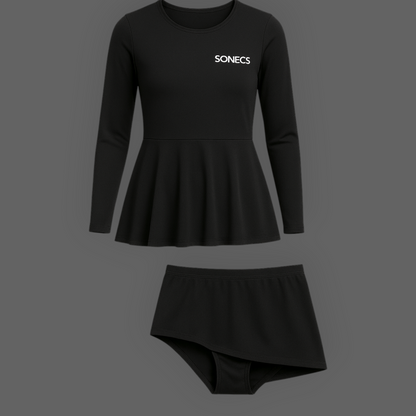 Sonecs Women Frill 2PC Swim Suits