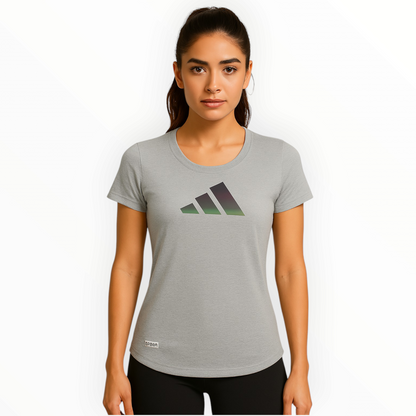 Adidas Women's Premium Quality T-Shirt - Grey