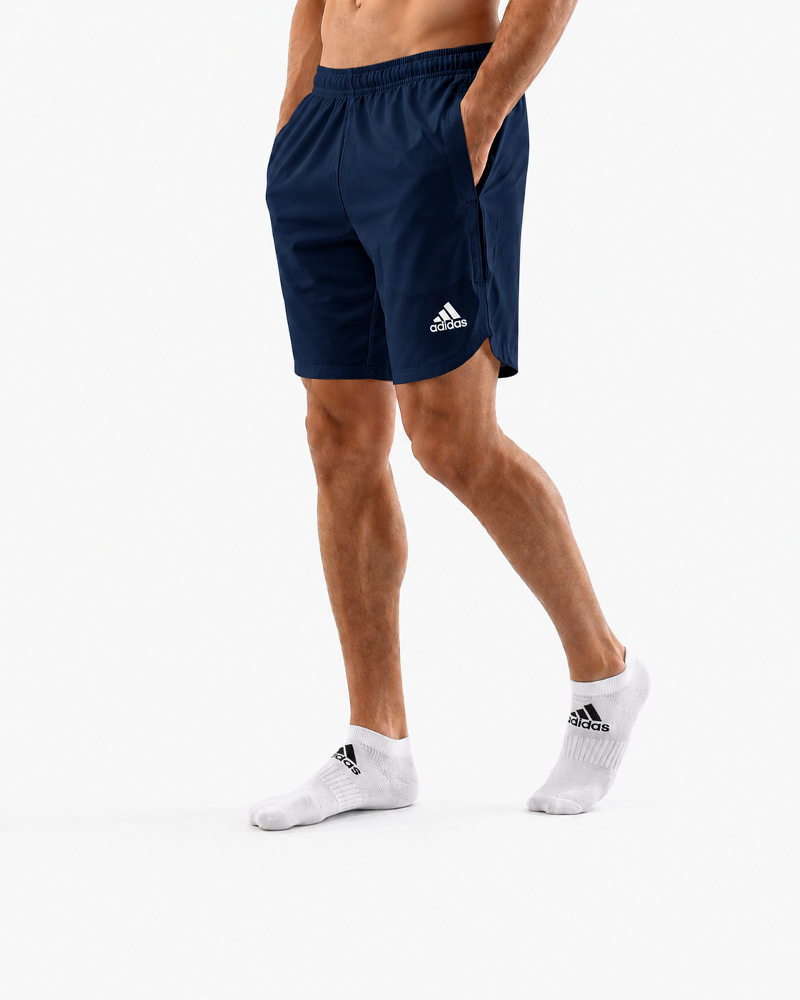 Adidas Men’s Performance Training Shorts – Dark Blue