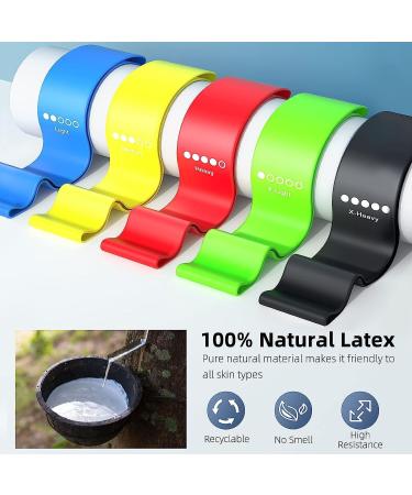 Sonecs Natural Latex Resistance Loop Bands - Pack Of 5