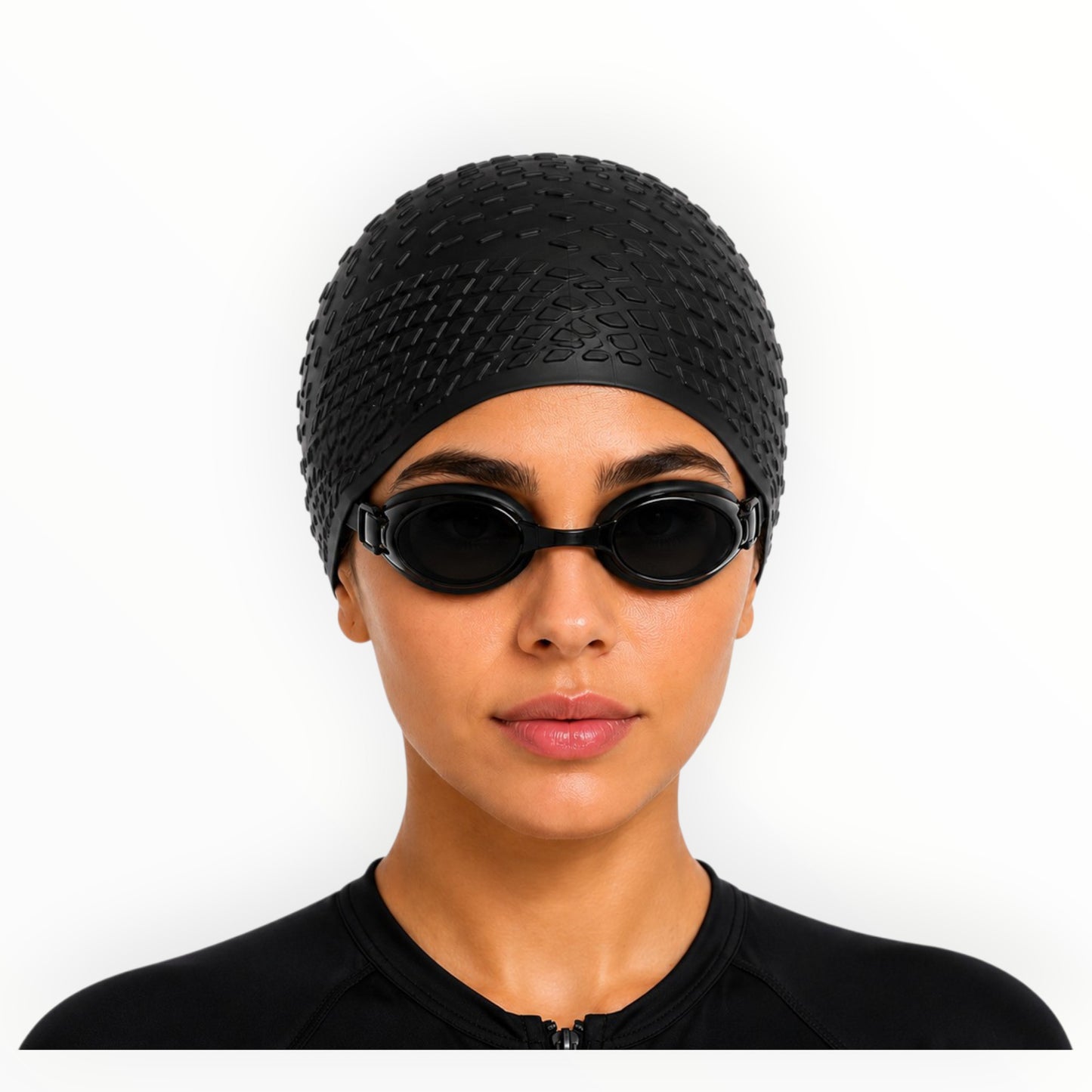Sonecs Super-Grip Silicone Swim Cap - Multicolor