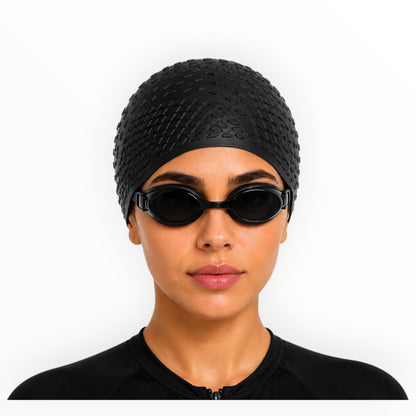 Sonecs Super-Grip Silicone Swim Cap - Multicolor