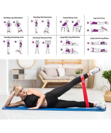 Sonecs Natural Latex Resistance Loop Bands - Pack Of 5
