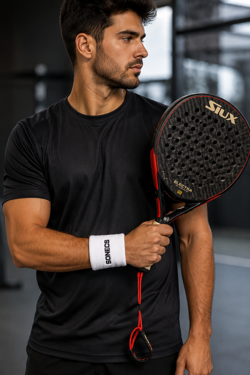 SONECS Premium Sweat Absorbent Sports Wristband - Pair