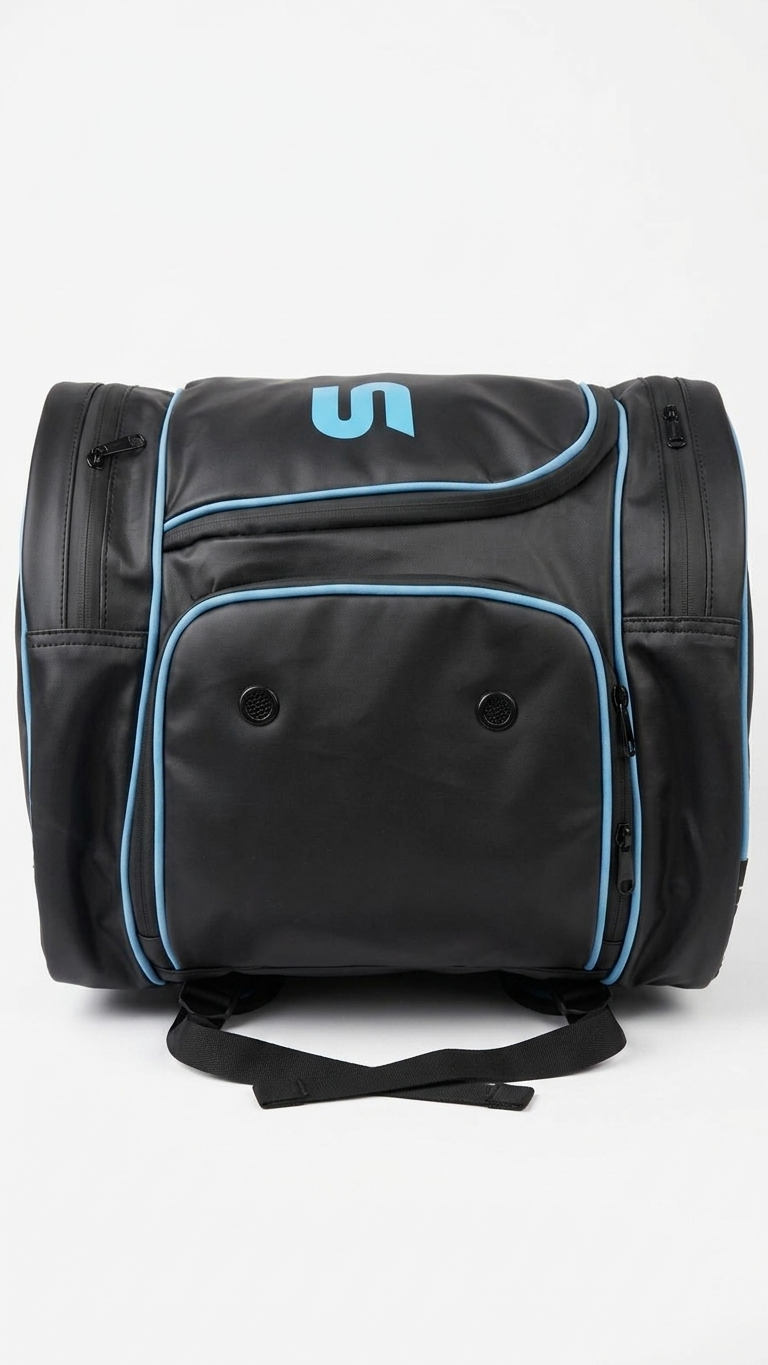 Sonecs Premium Padel Bag - Black/Light Blue