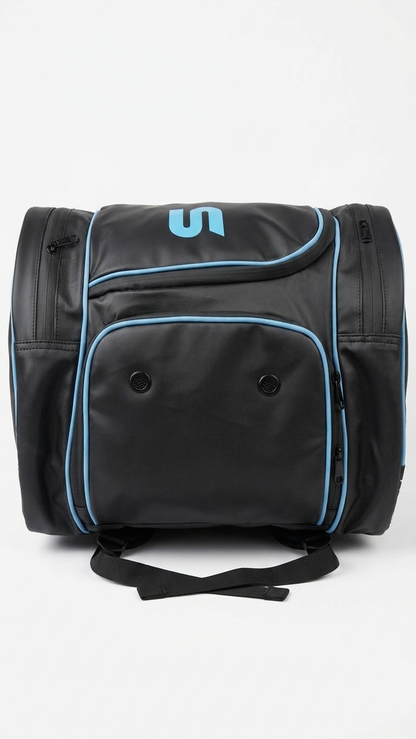 Sonecs Premium Padel Bag - Black/Light Blue