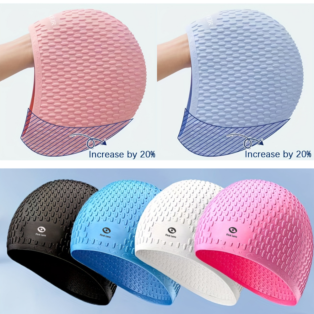 Sonecs Bubble Swim Cap - MultiColour