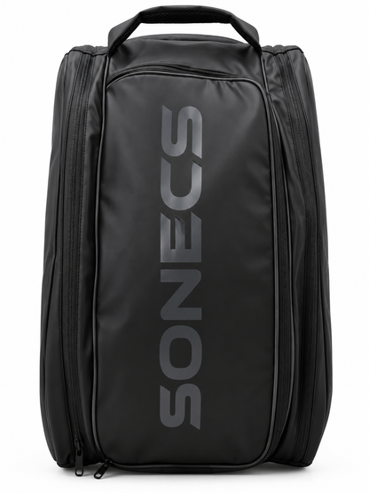 SONECS Elite Pro Thermal Padel Bag - Black/Charcoal
