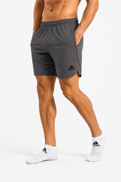 Adidas Men’s Performance Training Shorts – Charcoal Grey