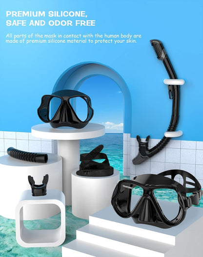 Sonecs Premium Swimming Mask & Snorkle Set