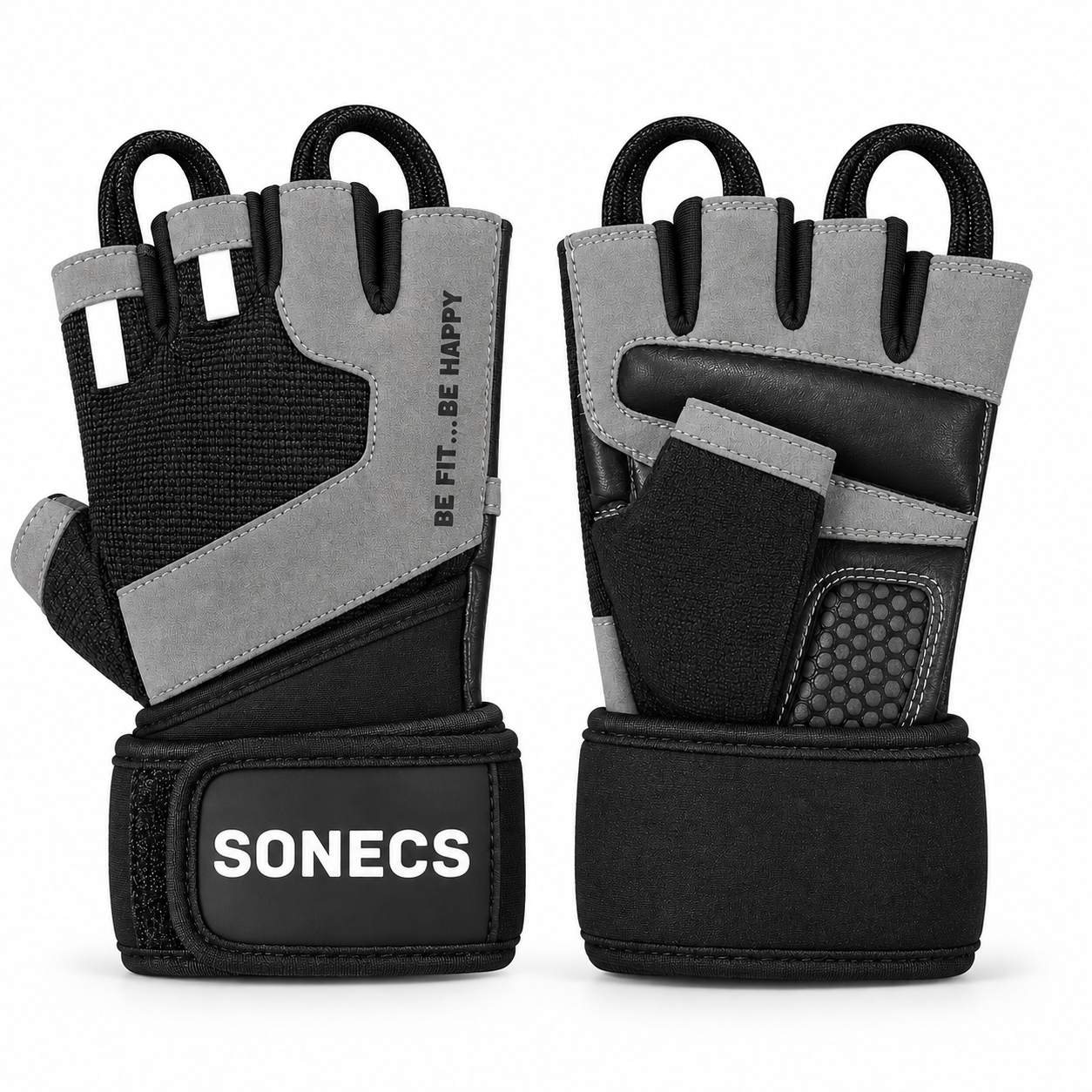 Sonecs IronGrip Pro Weight Lifting Gloves - Gym Gloves