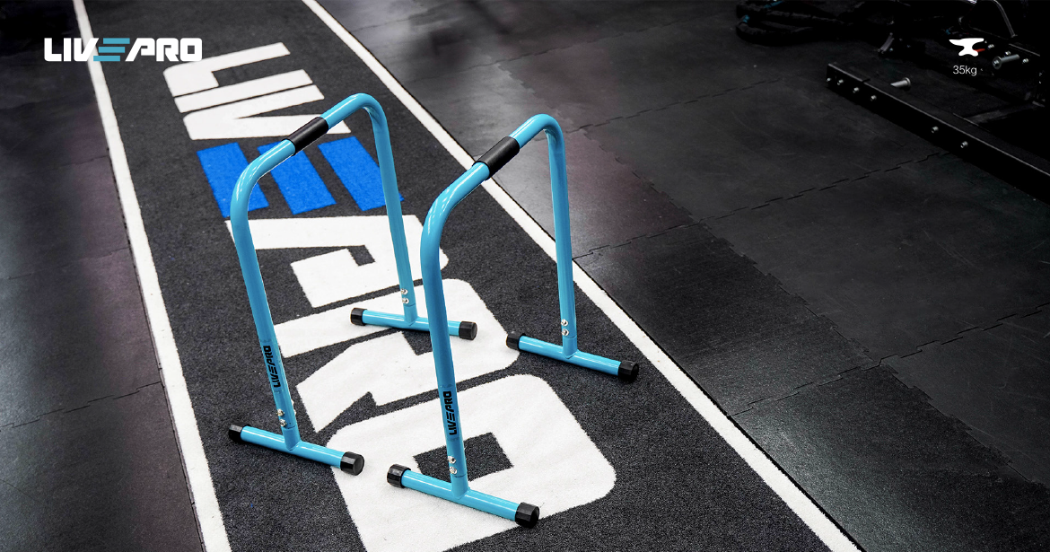 LivPro Long Parallettes Pair