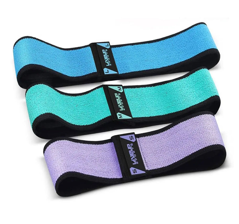 Live Up Resistance Fabric Hip Bands