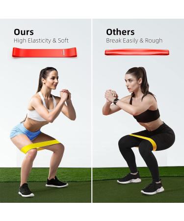 Sonecs Natural Latex Resistance Loop Bands - Pack Of 5