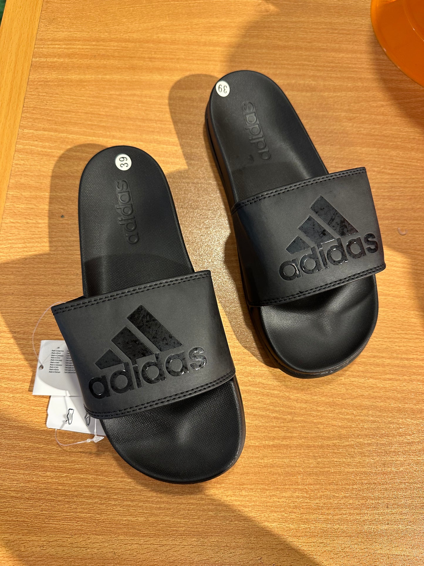 Adidas Adilettes Comfort Slides Premium - Black/Black