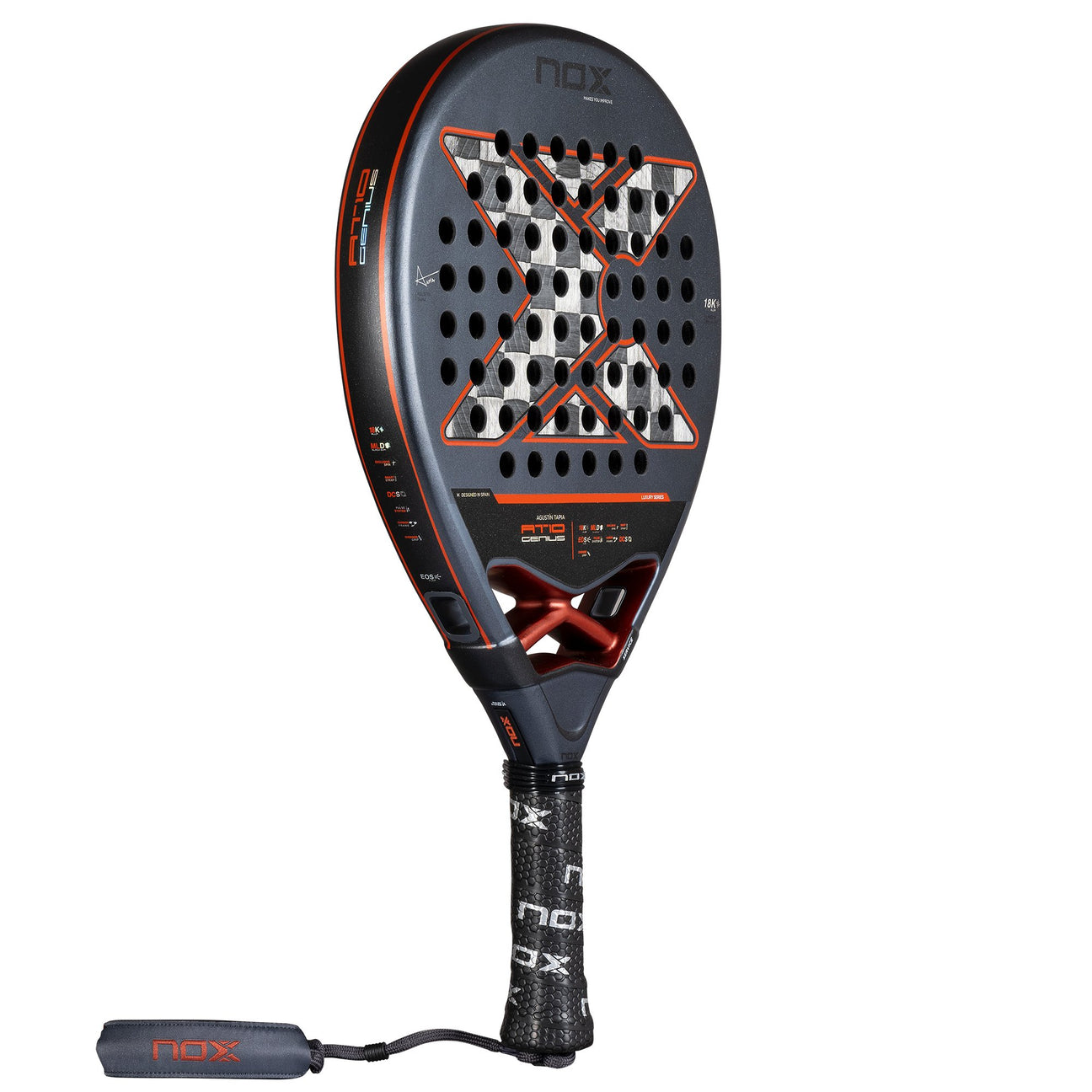 Nox AT10 Luxury Genius 18k Alum 2025 By Augustin Tapia Padel Racket