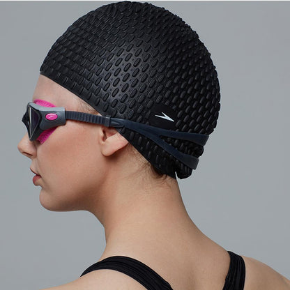 Speedo Bubble Swim Cap - Unisex
