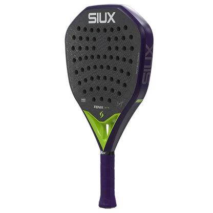 Siux Fenix Pro 2026 Padel Racket Leo Augsburger - Glow Purple