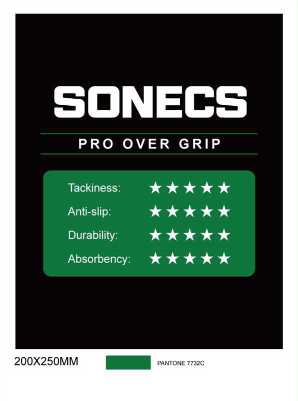 Sonecs Comfort Pro OverGrip - Tacky Overgrips