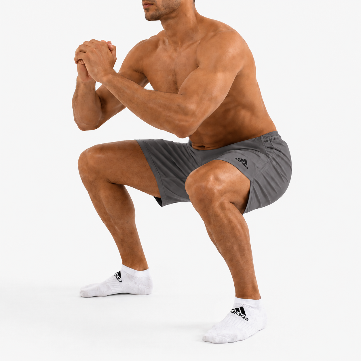 Adidas Men’s Performance Training Shorts – Charcoal Grey